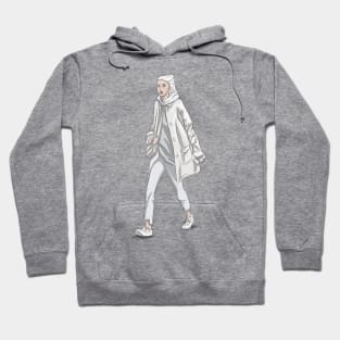 Winter casual look Hoodie